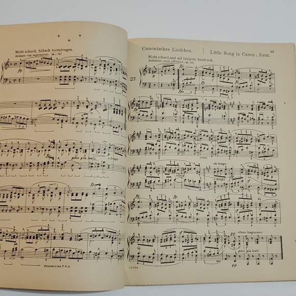 Early 1900s Vintage Schirmer's Library Sheet Music - Picture 4 of 10